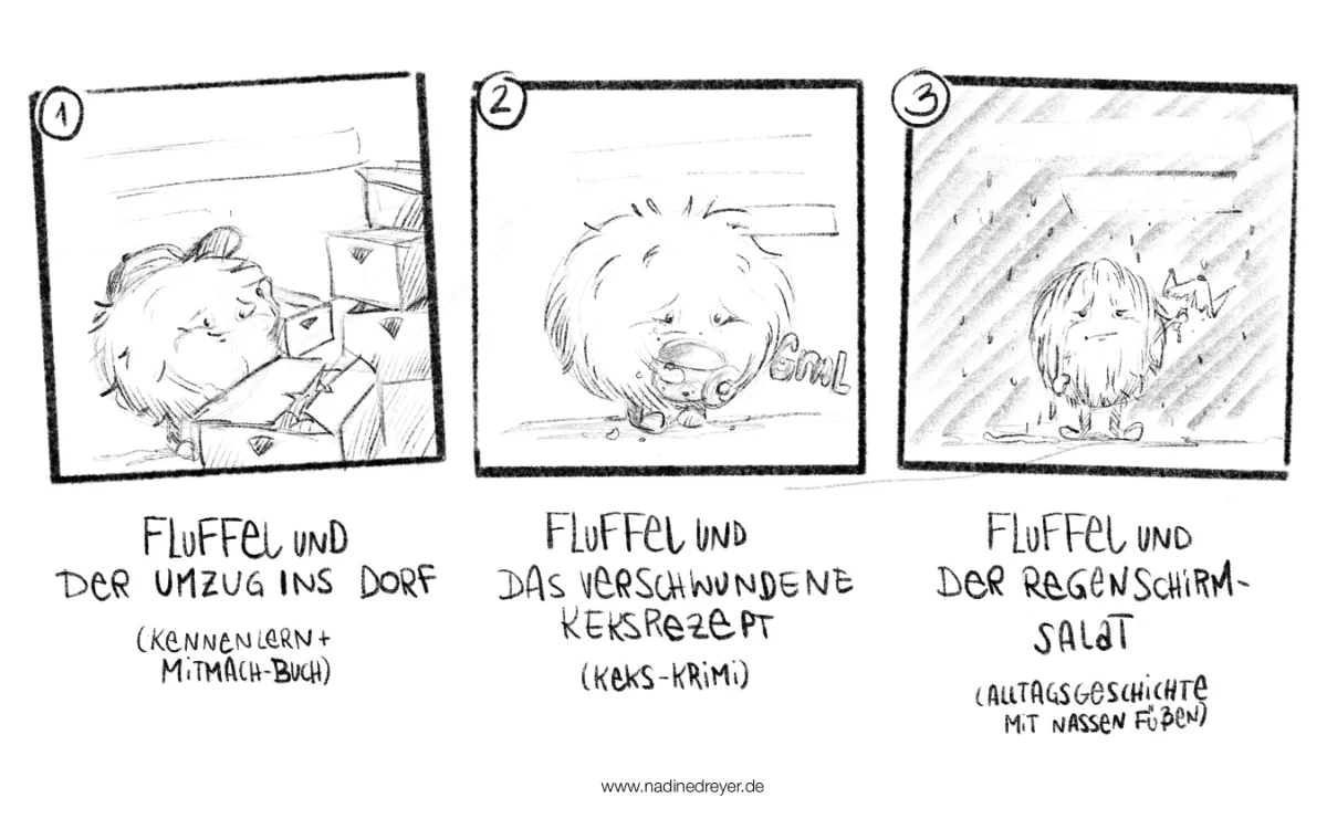 Drei Ideen für Fluffel bishern