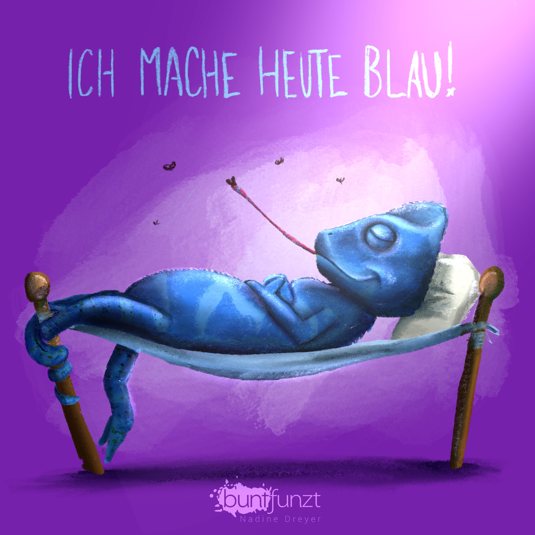 Ich mach heute blau