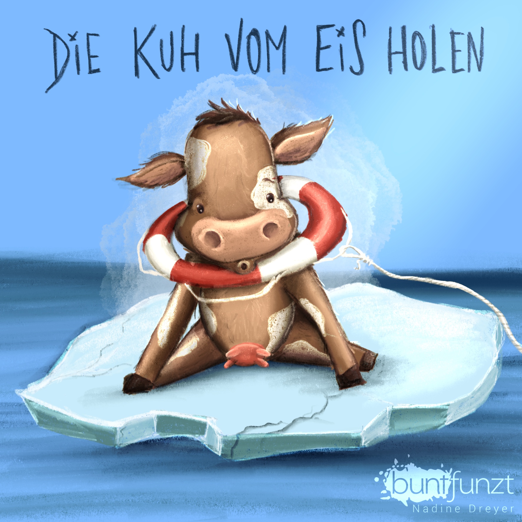 Die Kuh vom Eis holen
